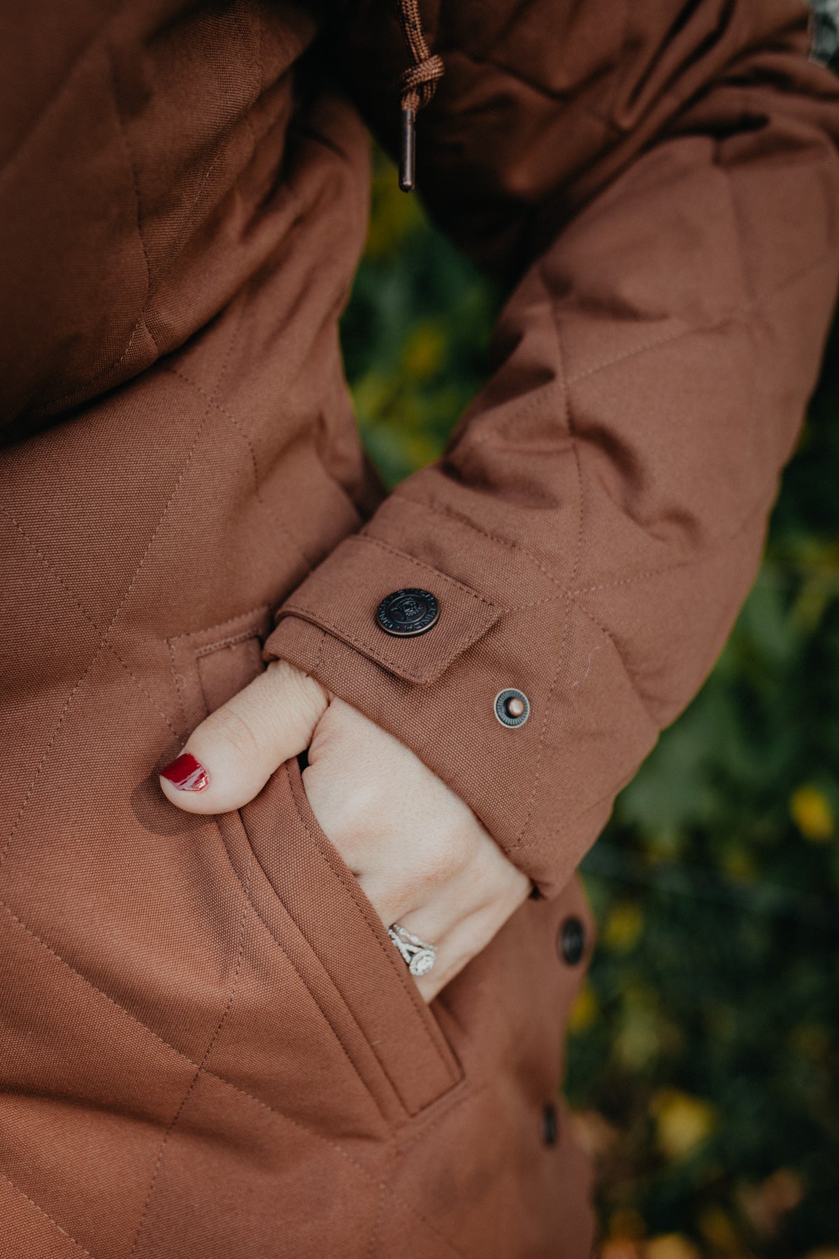 Women's CINCH Brown Quilted Barn Coat (XS-XXL)