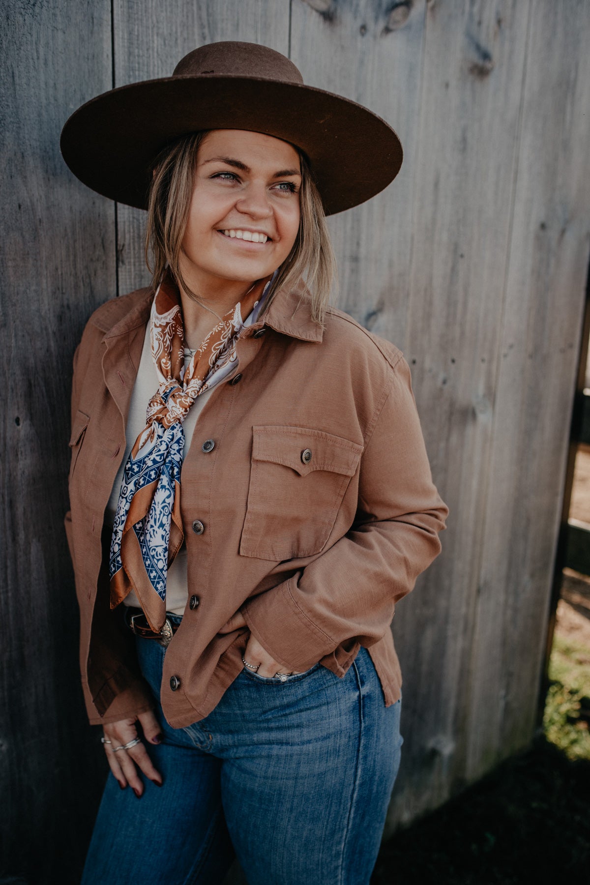 'Tombstone' Tan Lightweight Utility Jacket (S - XXL)