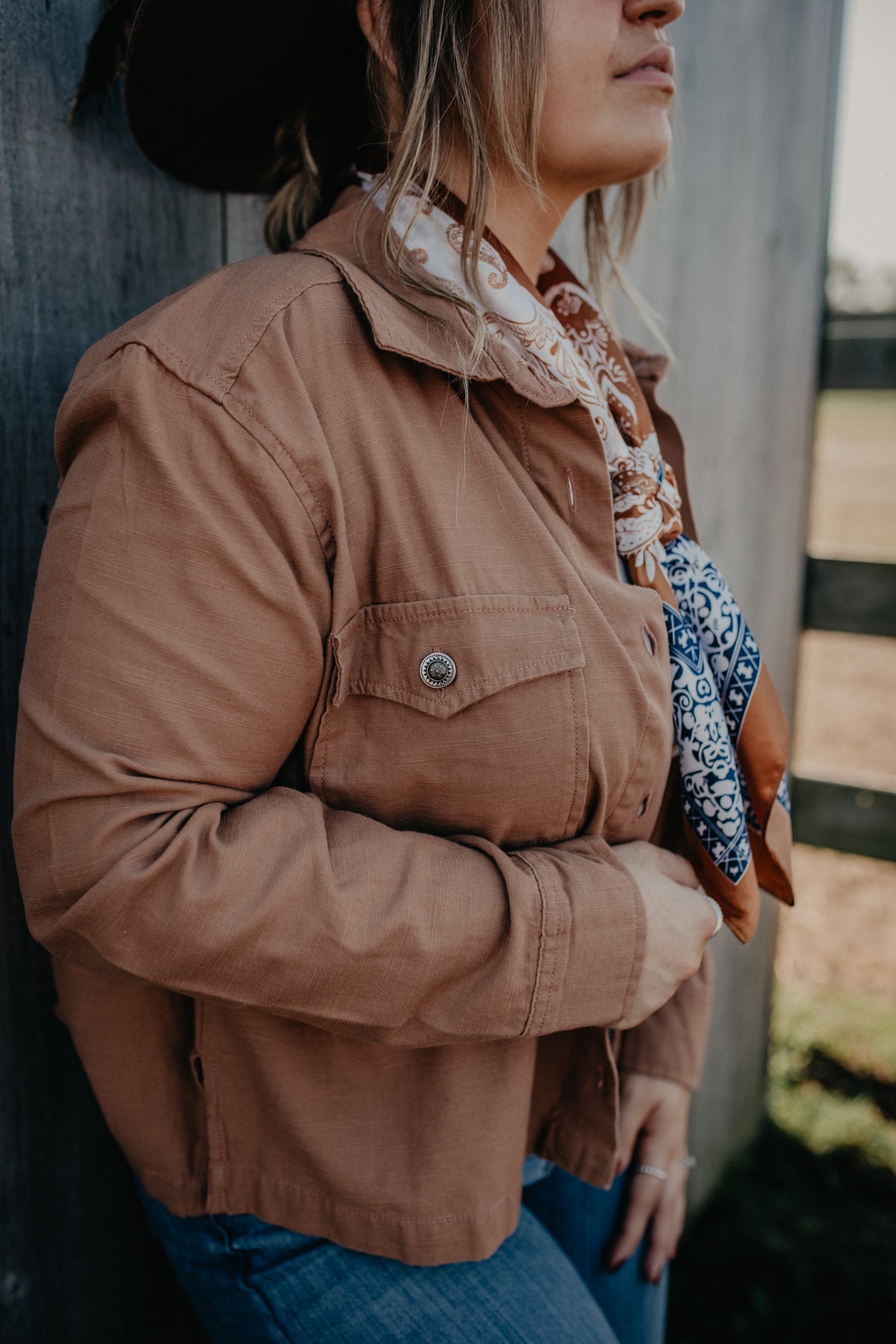 'Tombstone' Tan Lightweight Utility Jacket (S - XXL)