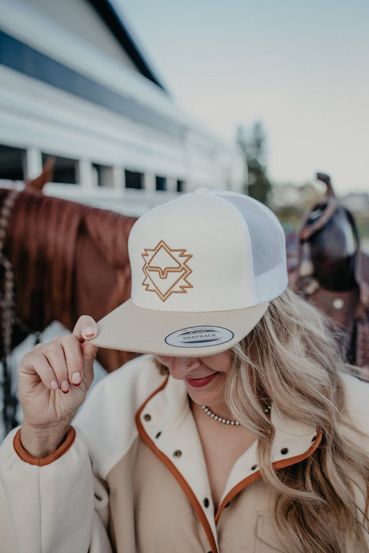 'North Star' Trucker Hat by Kimes Ranch (Natural)