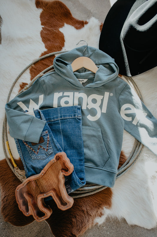'Wilma' Wrangler Girls Blue Sweater (XXS-XL)