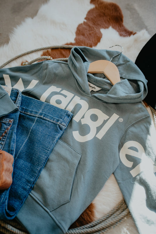 'Wilma' Wrangler Girls Blue Sweater (XXS-XL)