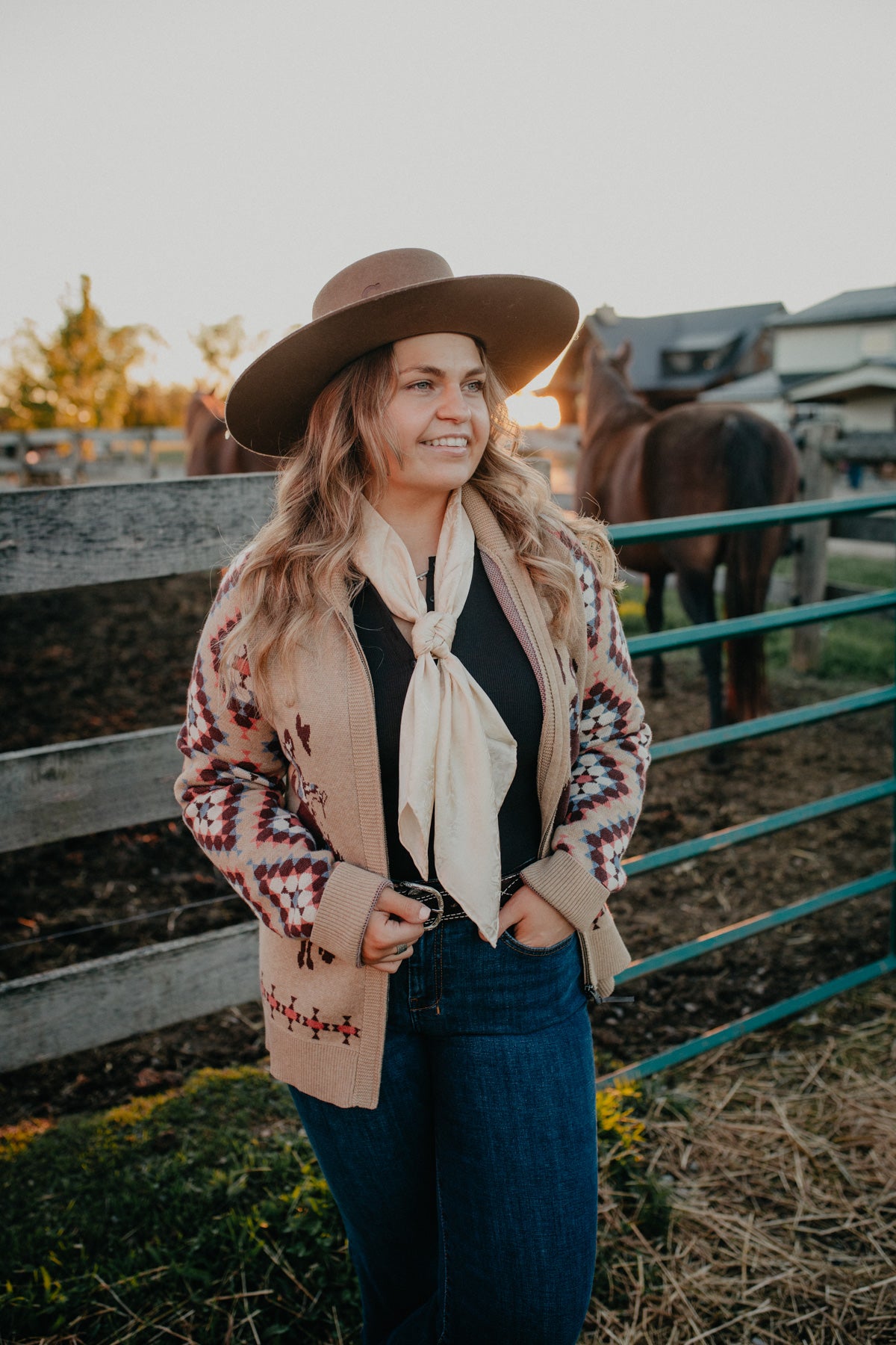 'Rodeo' Knit Cardigan by Tasha Polizzi (S - XL)