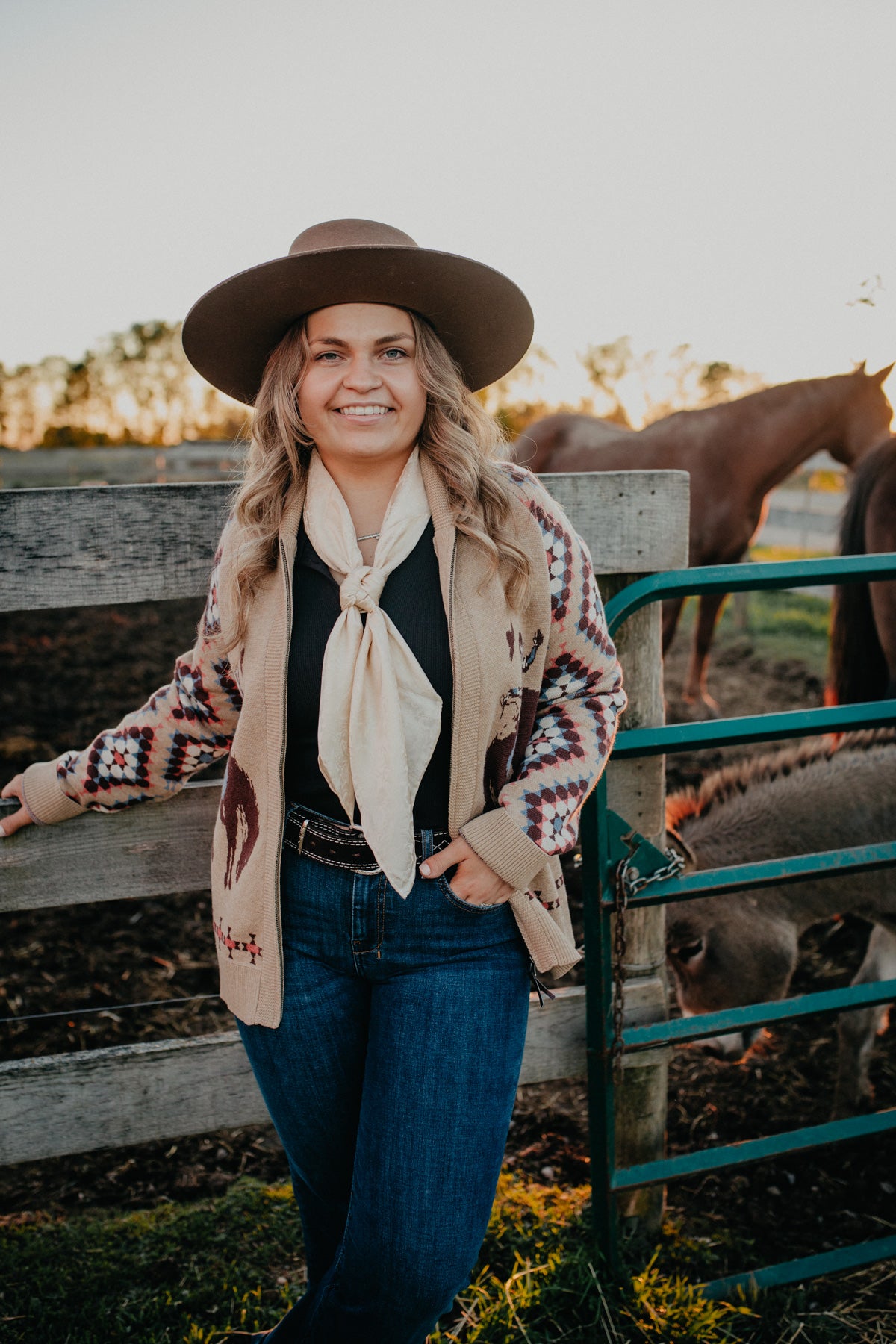 'Rodeo' Knit Cardigan by Tasha Polizzi (S - XL)