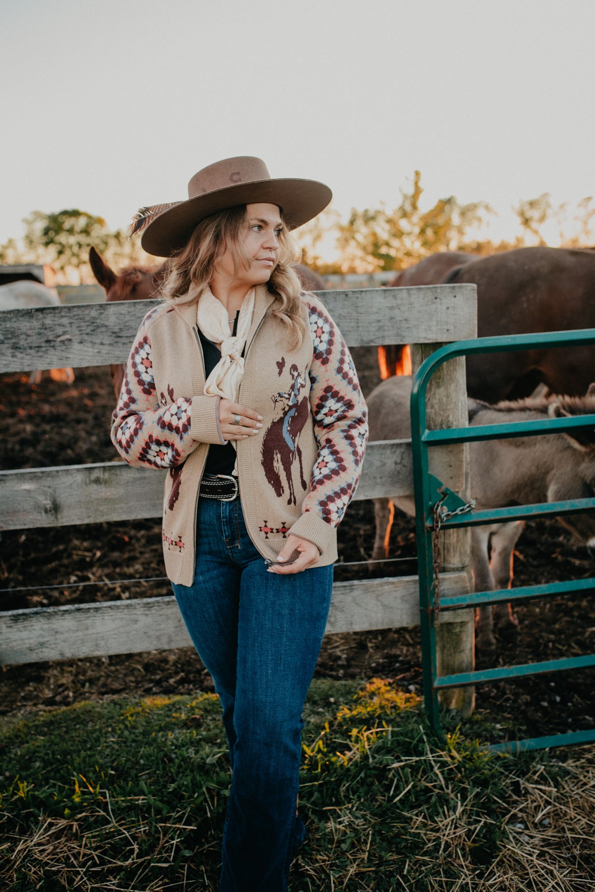 'Rodeo' Knit Cardigan by Tasha Polizzi (S - XL)