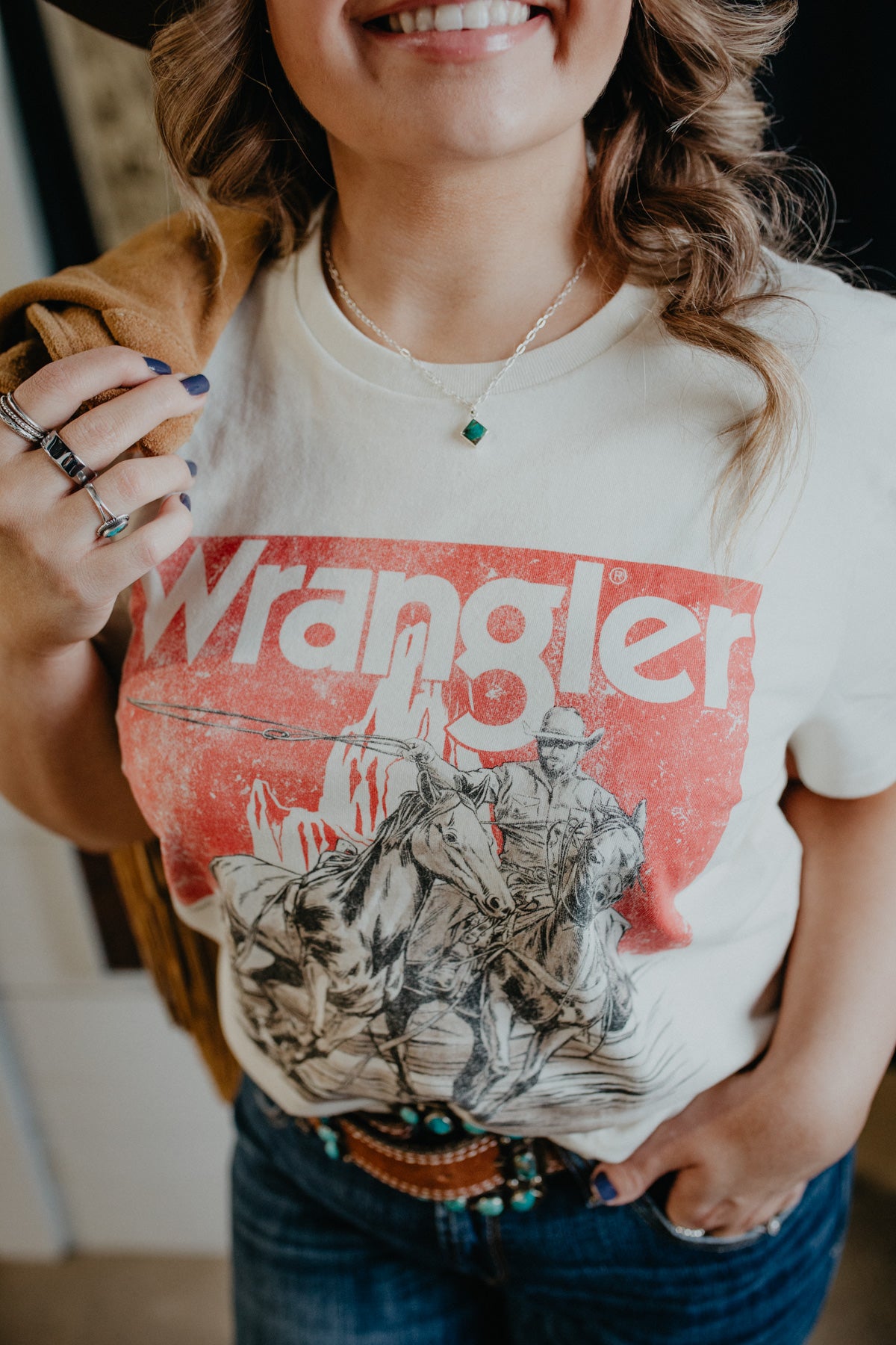 'Bradee' Unisex Wrangler Desert Roper Tee (S-XXL)