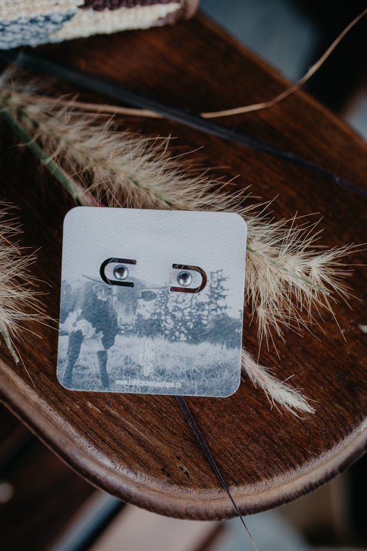 6mm Navajo Pearl Stud Earring