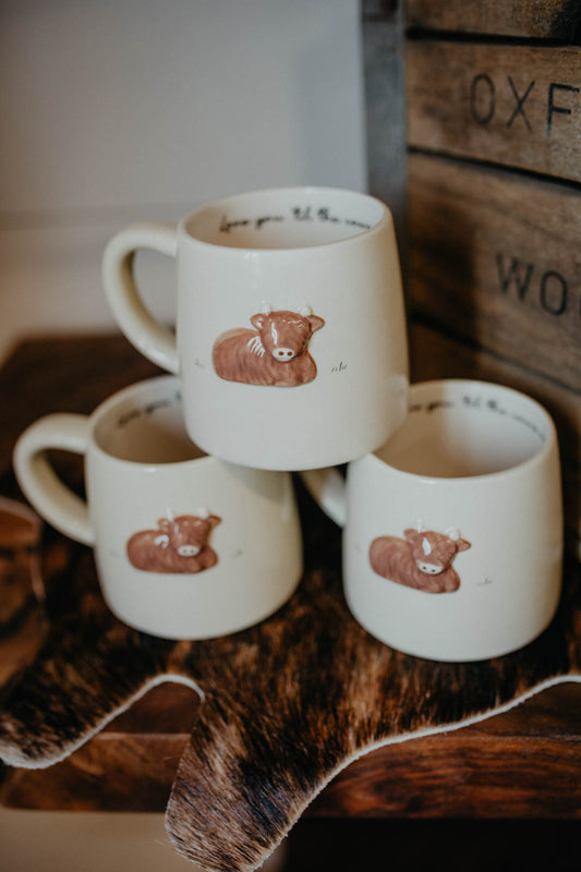 Highland "Love You 'Til The Cows Come Home" Ceramic Mug