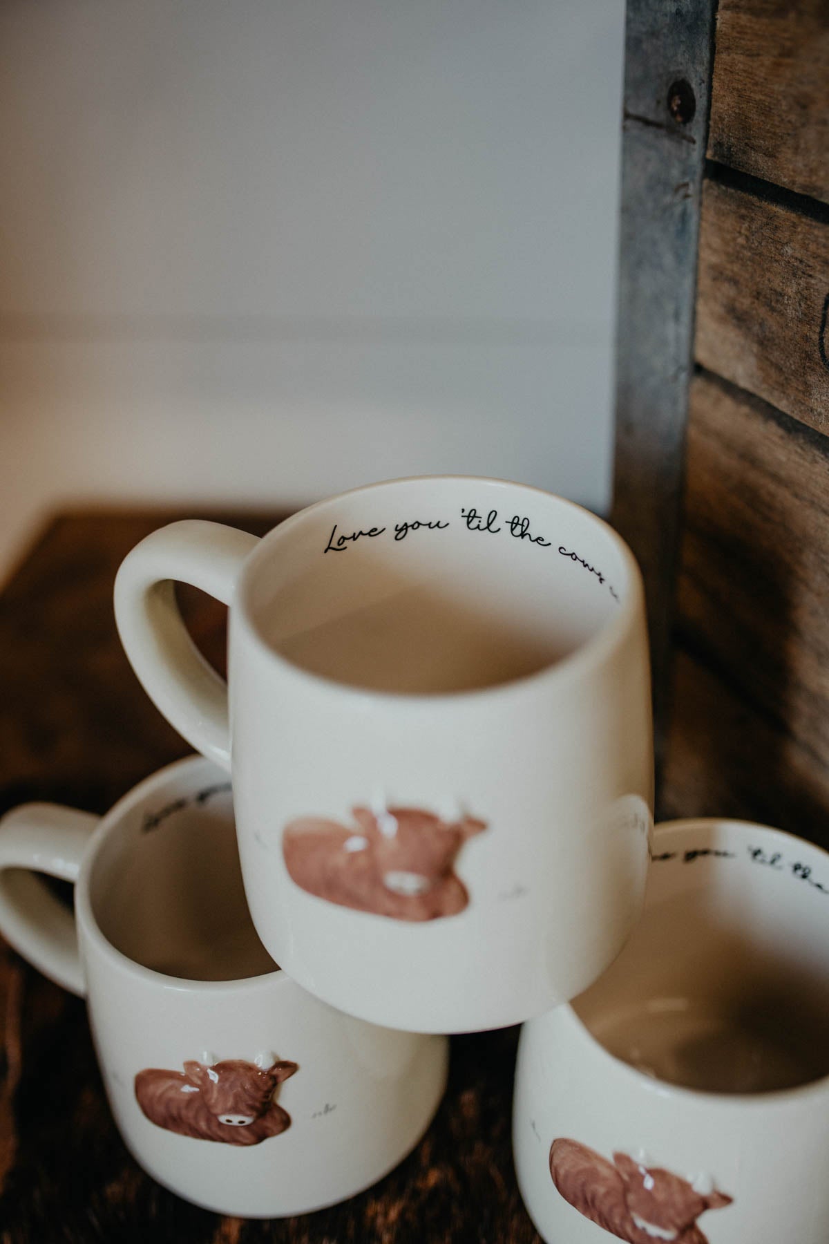 Highland "Love You 'Til The Cows Come Home" Ceramic Mug