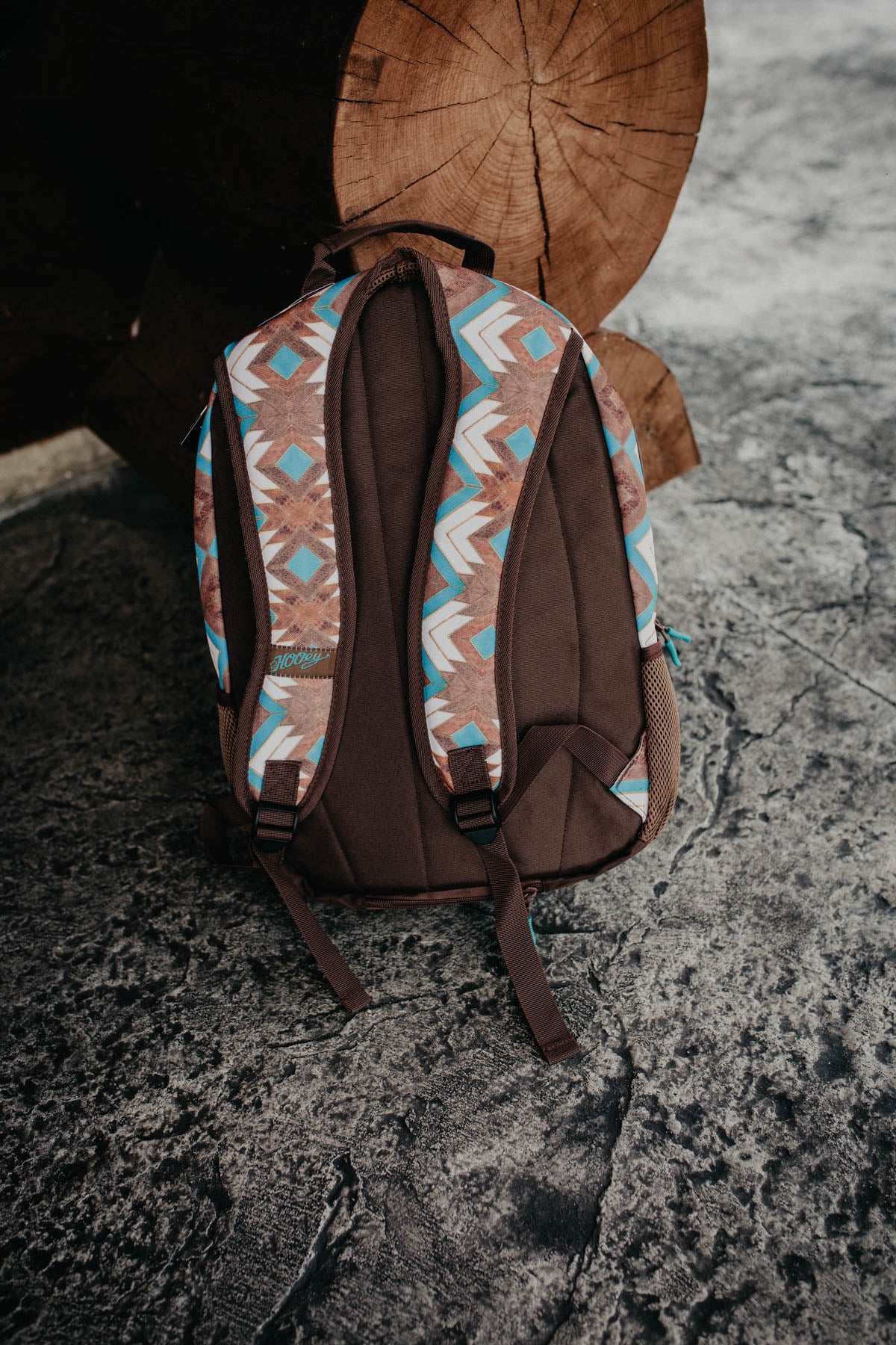 'Rockstar' Hooey Aztec Brown/Blue Backpack