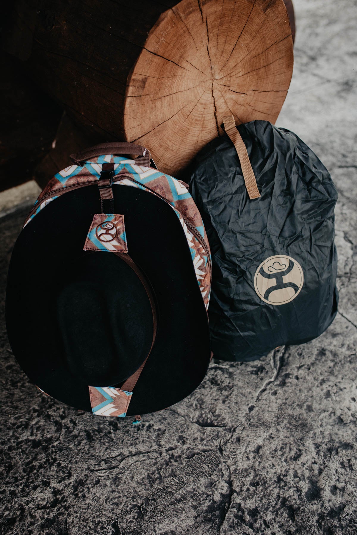 'Rockstar' Hooey Aztec Brown/Blue Backpack