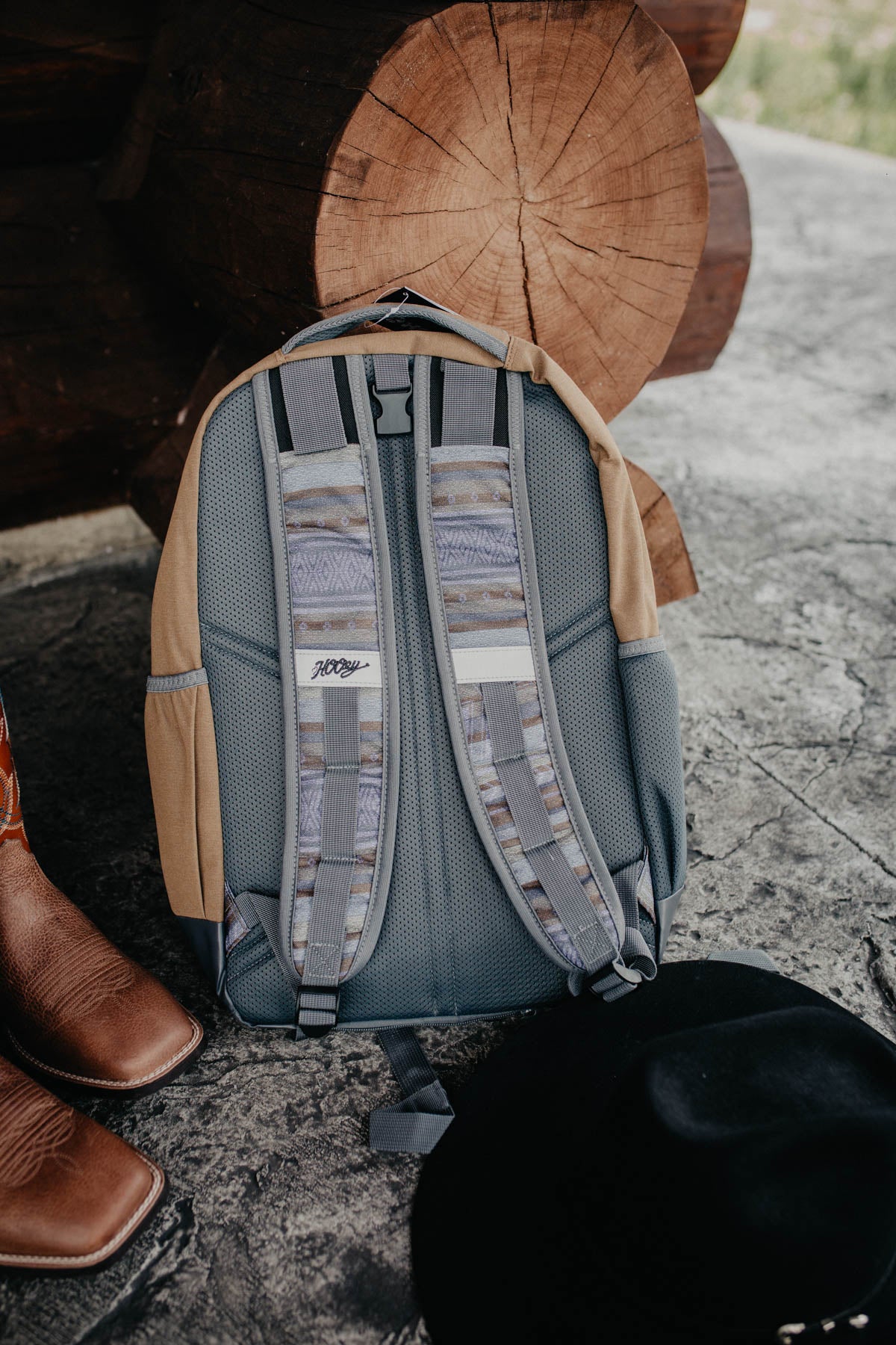 Hooey "Ox" Brown & Grey Aztec Backpack