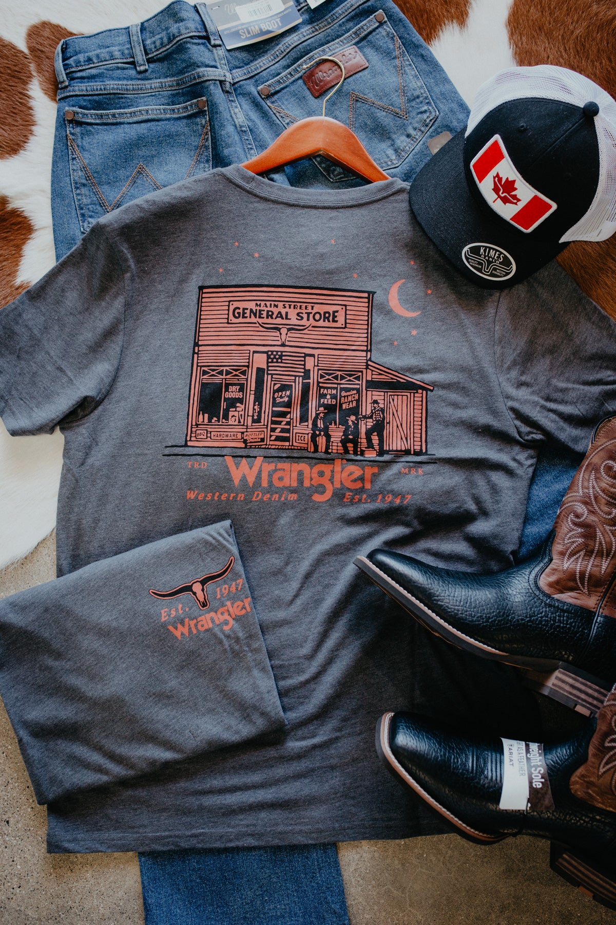 'General Store' Men's Wrangler Tee (S-XXL)