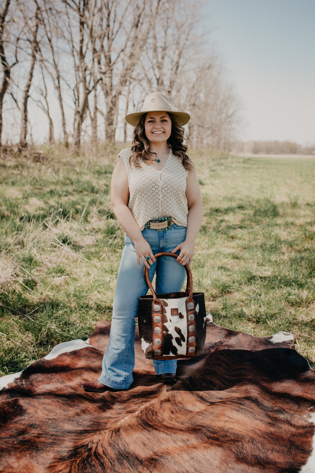 'Charlie' Crochet Button-Up Vest (S-L)