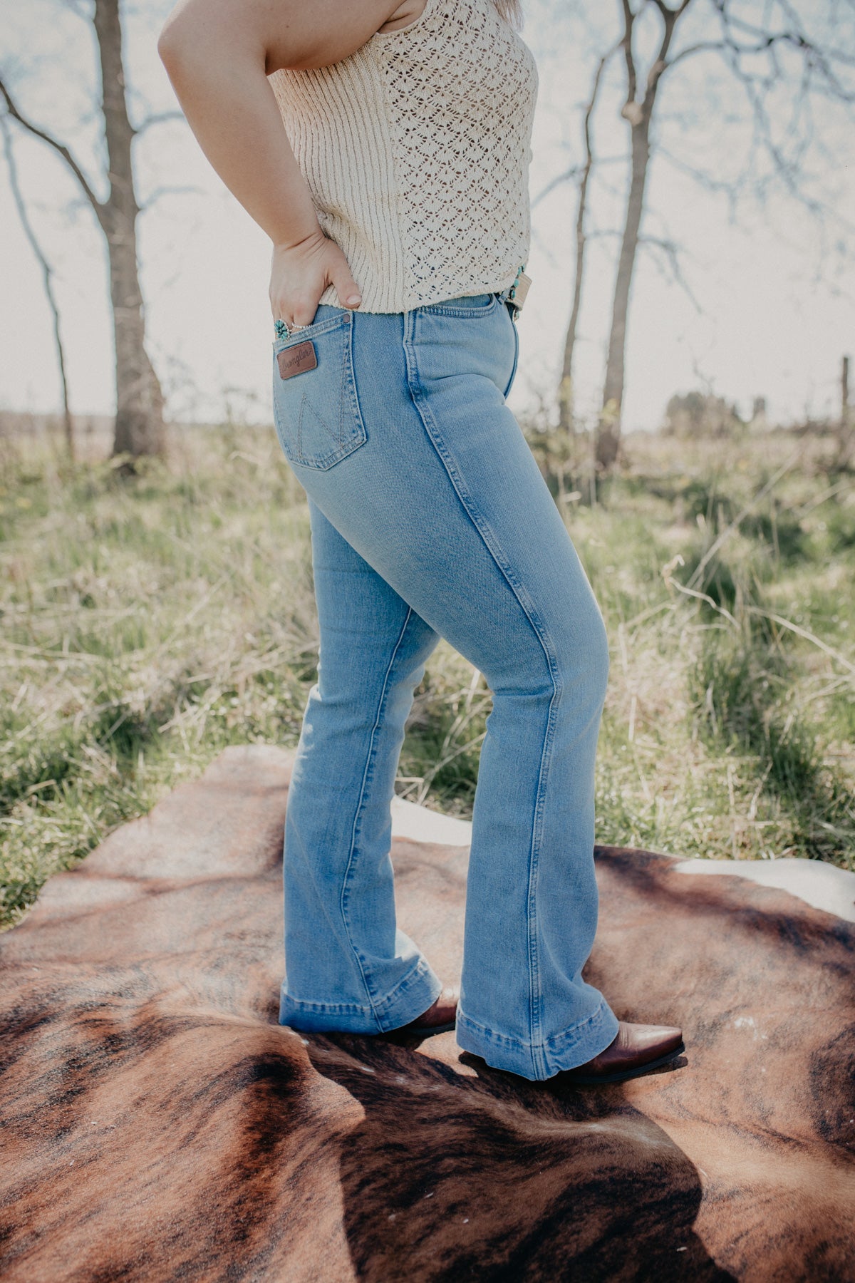'Lumi' High Rise Retro Bailey Trouser (24-35)