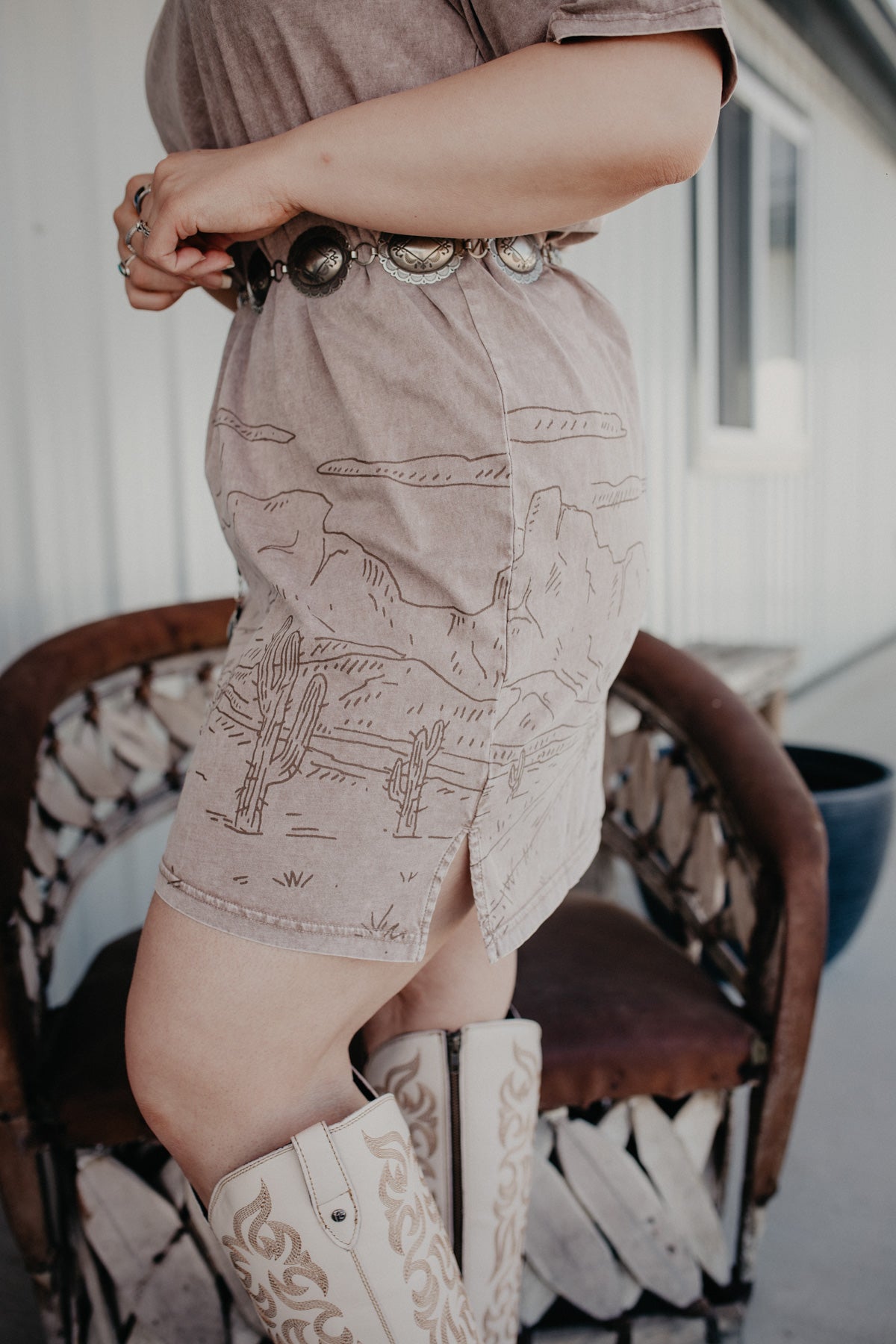 'Parker' Women's Ariat Road Trip T-Shirt Dress (XS-XXL)