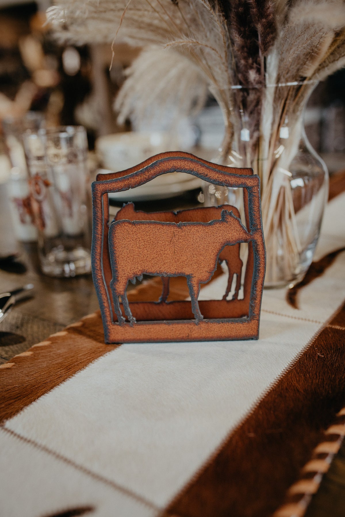 Rustic Iron Napkin Holders (3 Designs)