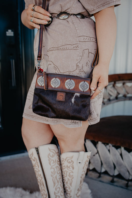 Vaquero Concho Grace Crossbody Cowhide STS34150