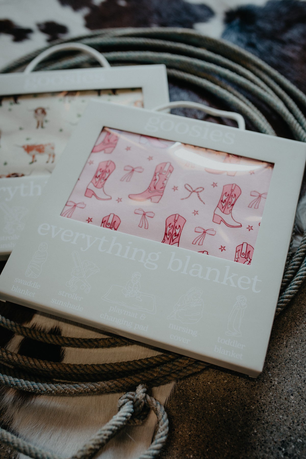'Everything' Baby Blanket (2 Prints)