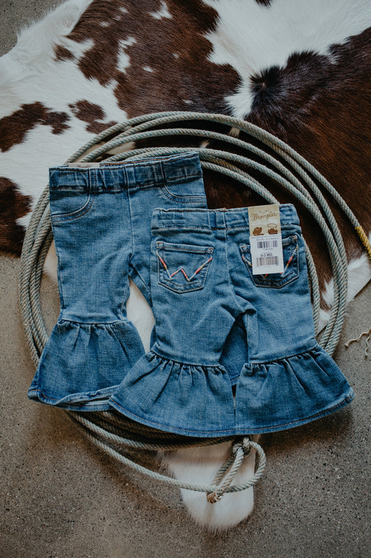 'Coco' Baby Girl Flare Jean by Wrangler (0/3 - 4T)