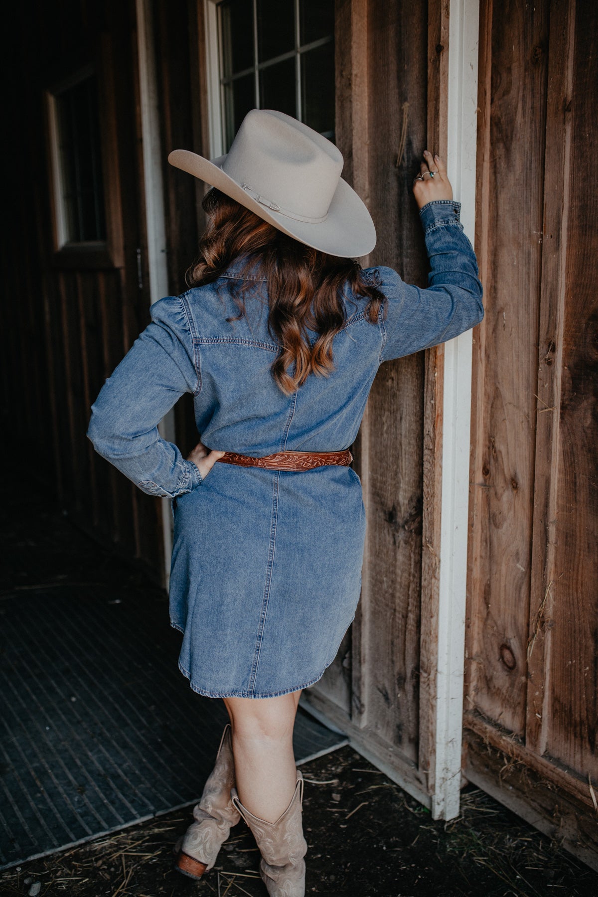 'Rox' Women's Kimes Ranch Denim Dress (S - XL)