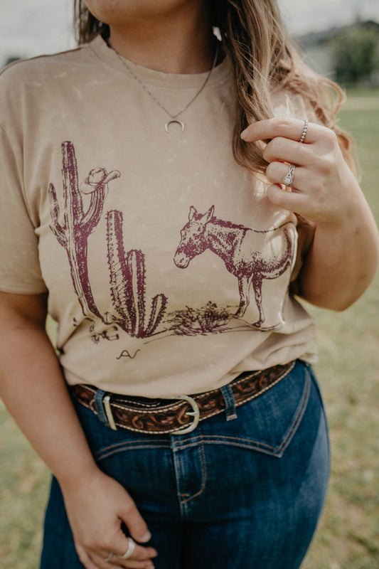 'Burro' Women's Ariat T-Shirt (XS-XXL)