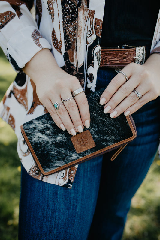 Vaquero Concho Bentley Cowhide Wallet by STS Ranchwear