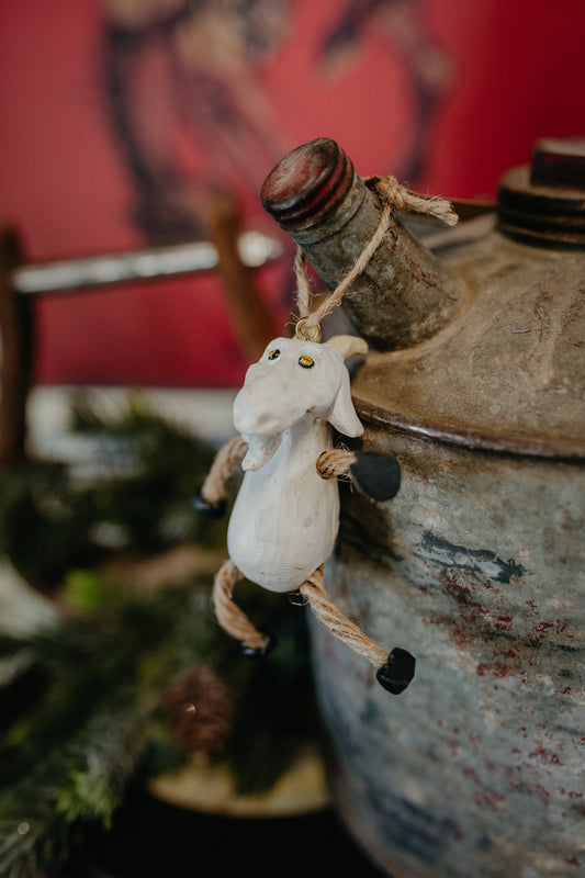 Goat Ornament by Bert Anderson