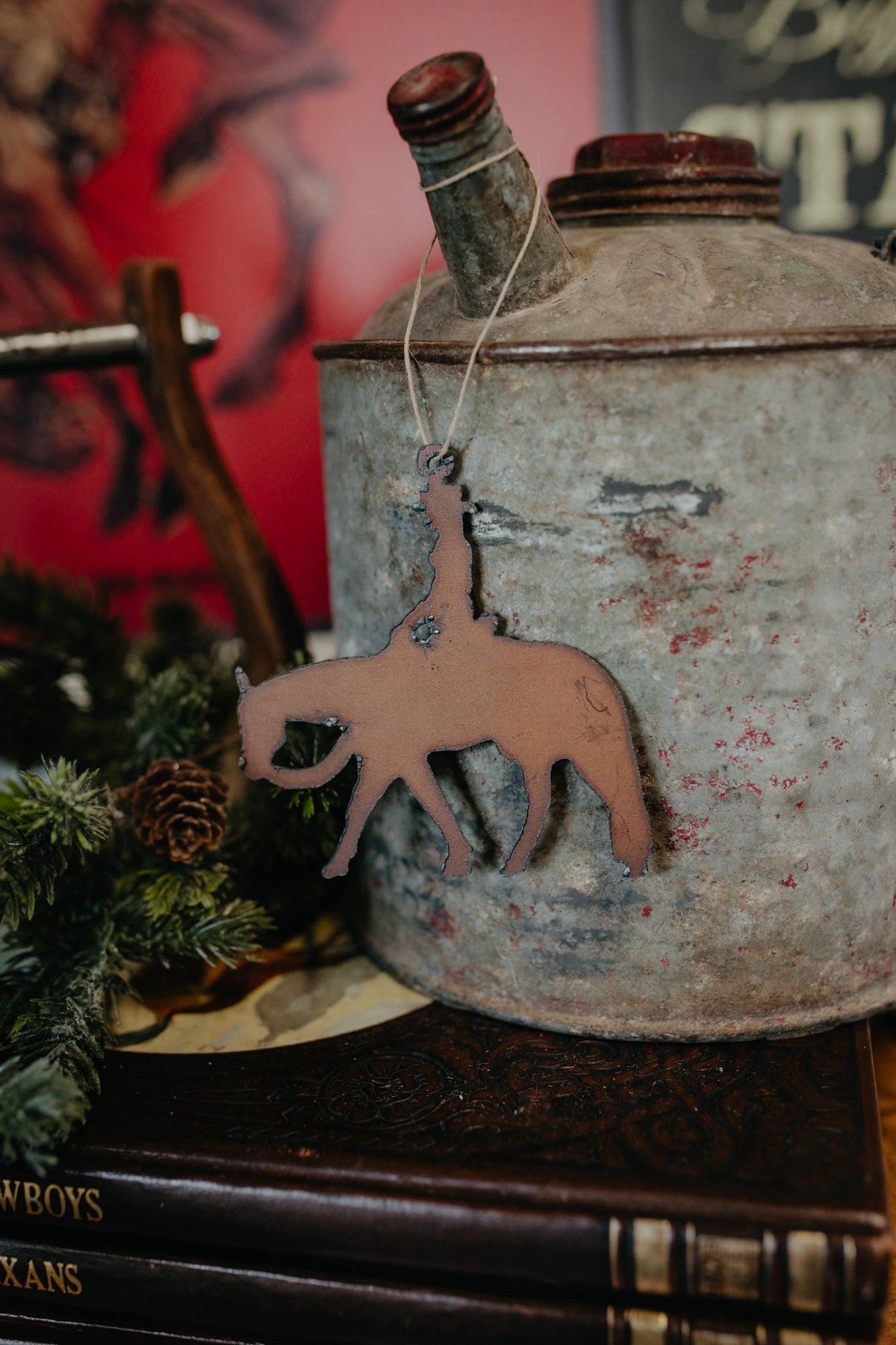 Iron Western And Farming Christmas Tree Ornaments (Various Shapes)