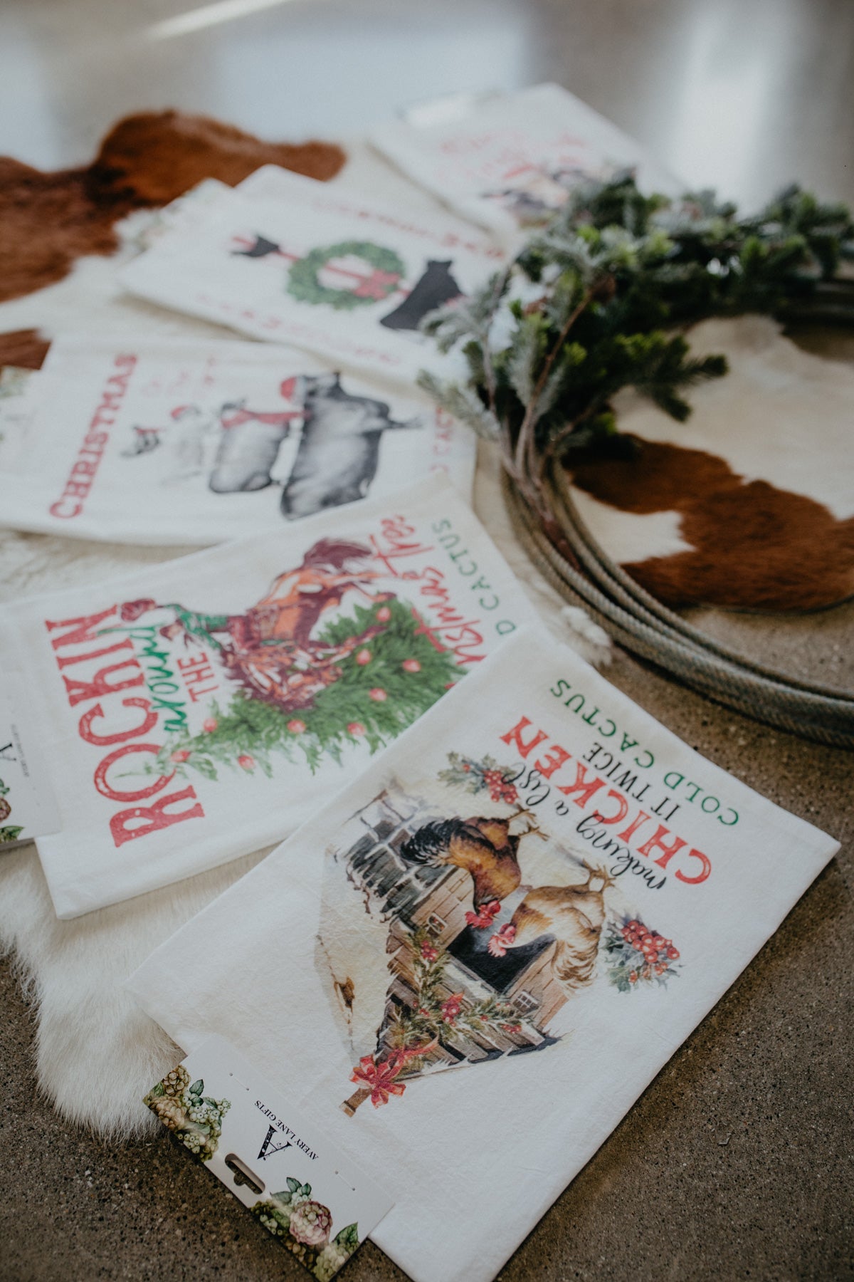 Christmas Tea Towel (5 Designs)