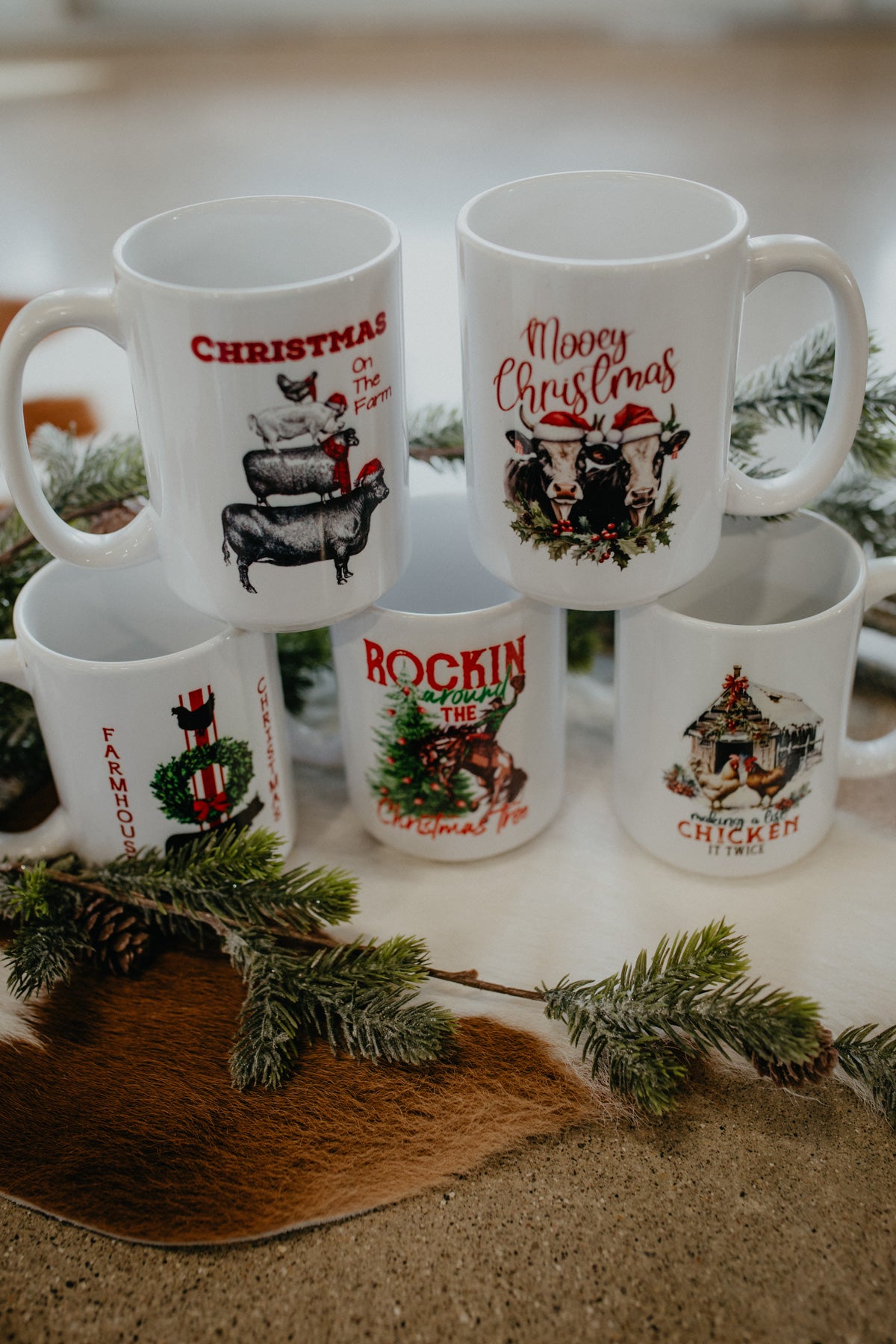 Christmas Coffee Mugs (5 Options)