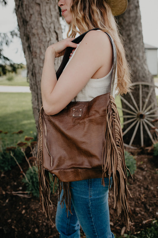 Boho Cowgirl Fray Fringe Purse by STS Ranchwear