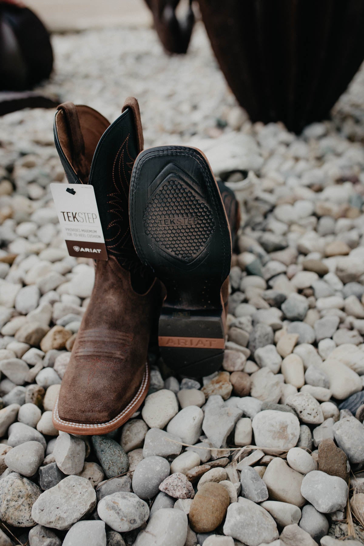 Men's 'Circuit Paxton' Western Boot by Ariat {Ranch Brown Suede}