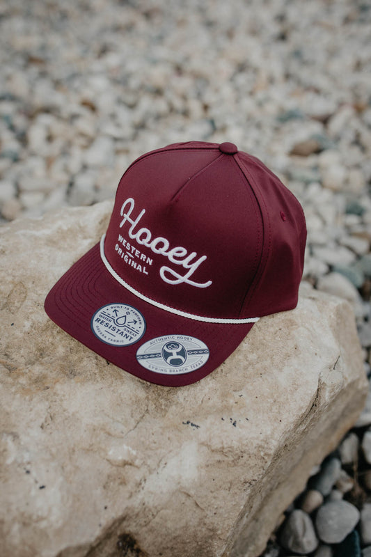 "OG" Hooey Maroon 5 Panel Trucker Hat