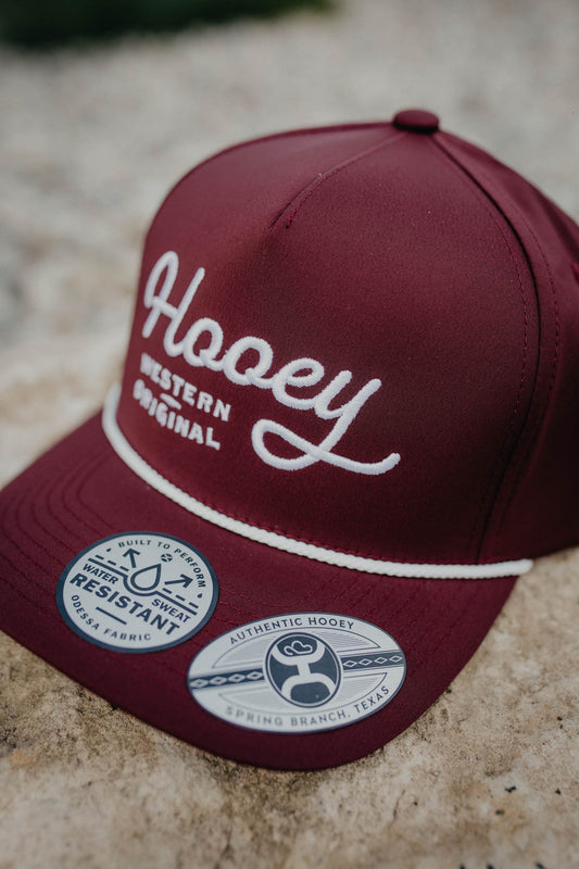 "OG" Hooey Maroon 5 Panel Trucker Hat