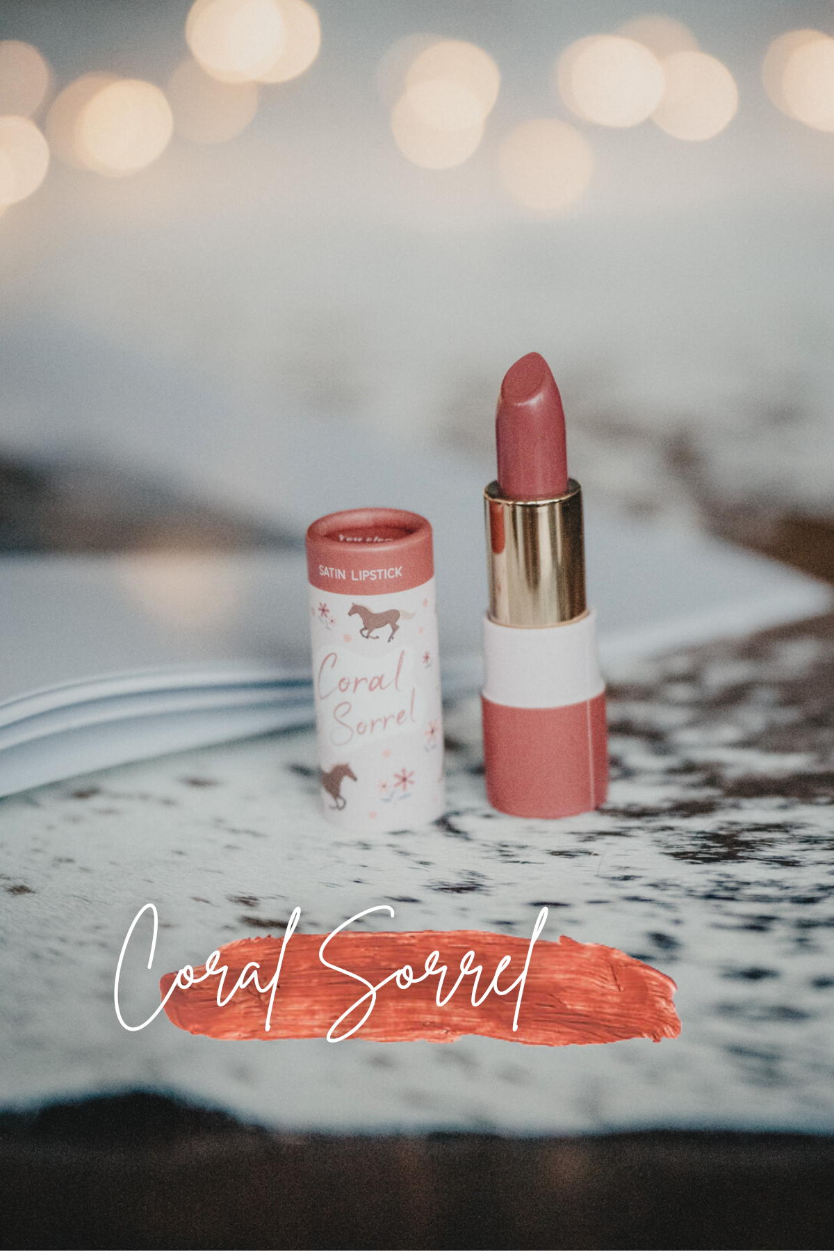 Equestrian Themed US-Made Satin Lipsticks (Multiple Colours)