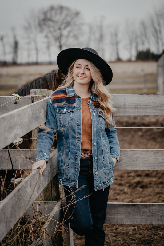 Pendleton Accented Denim Jacket (Wyeth, S - L)