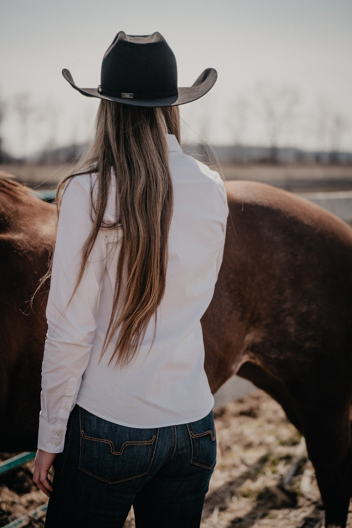 Kimes Ranch Women’s Medium Button Down outlet Wester Horse Riding