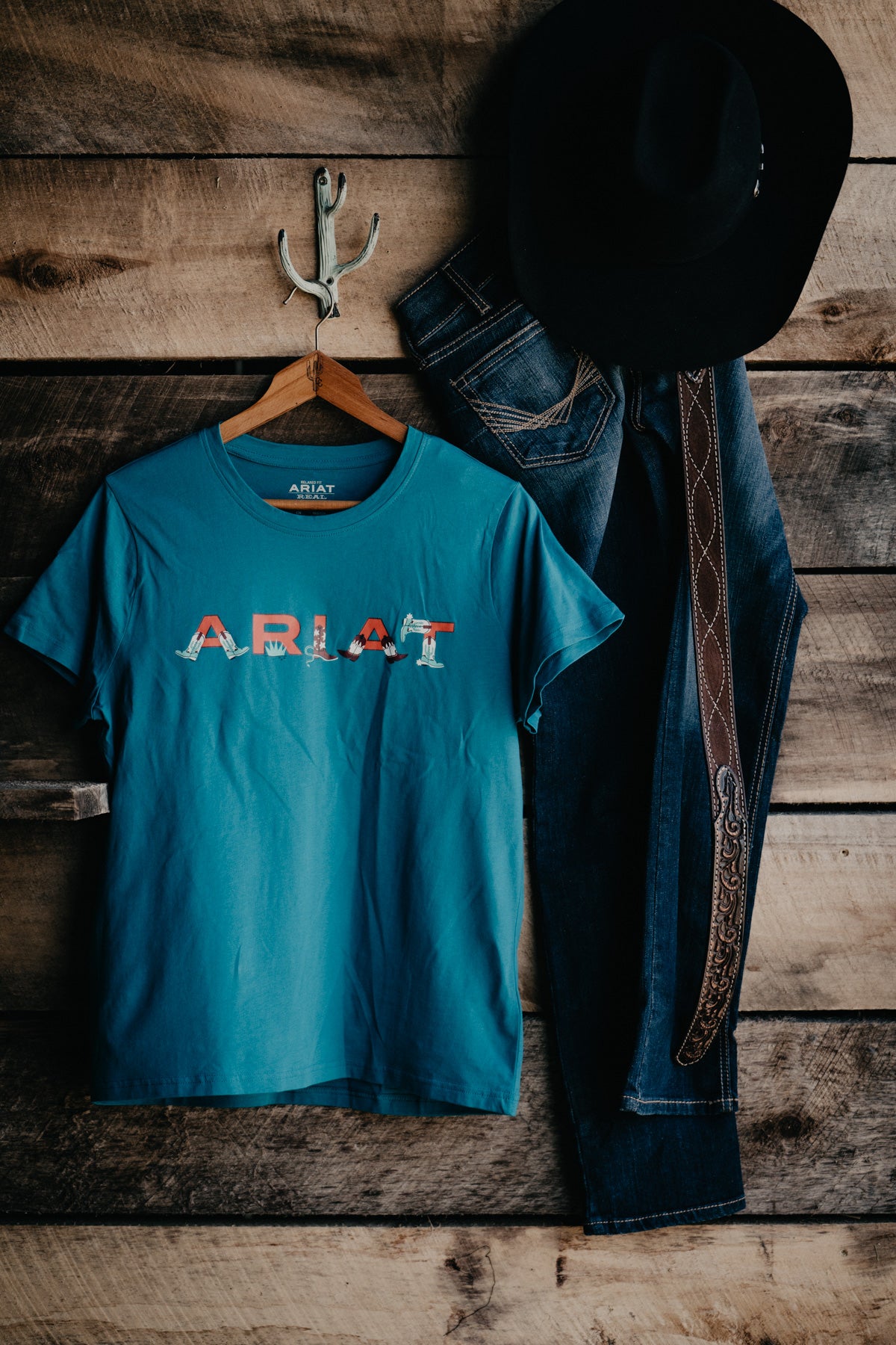 Ariat 'Boot Kickin' Logo T-shirt (M - XXL)