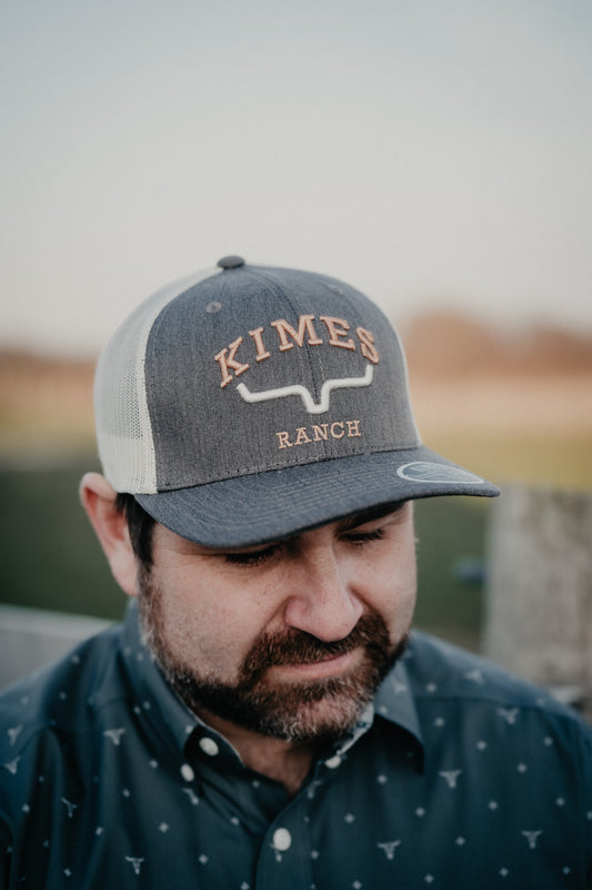 'Since 2009' Kimes Ranch Trucker Hat {Charcoal Heather}