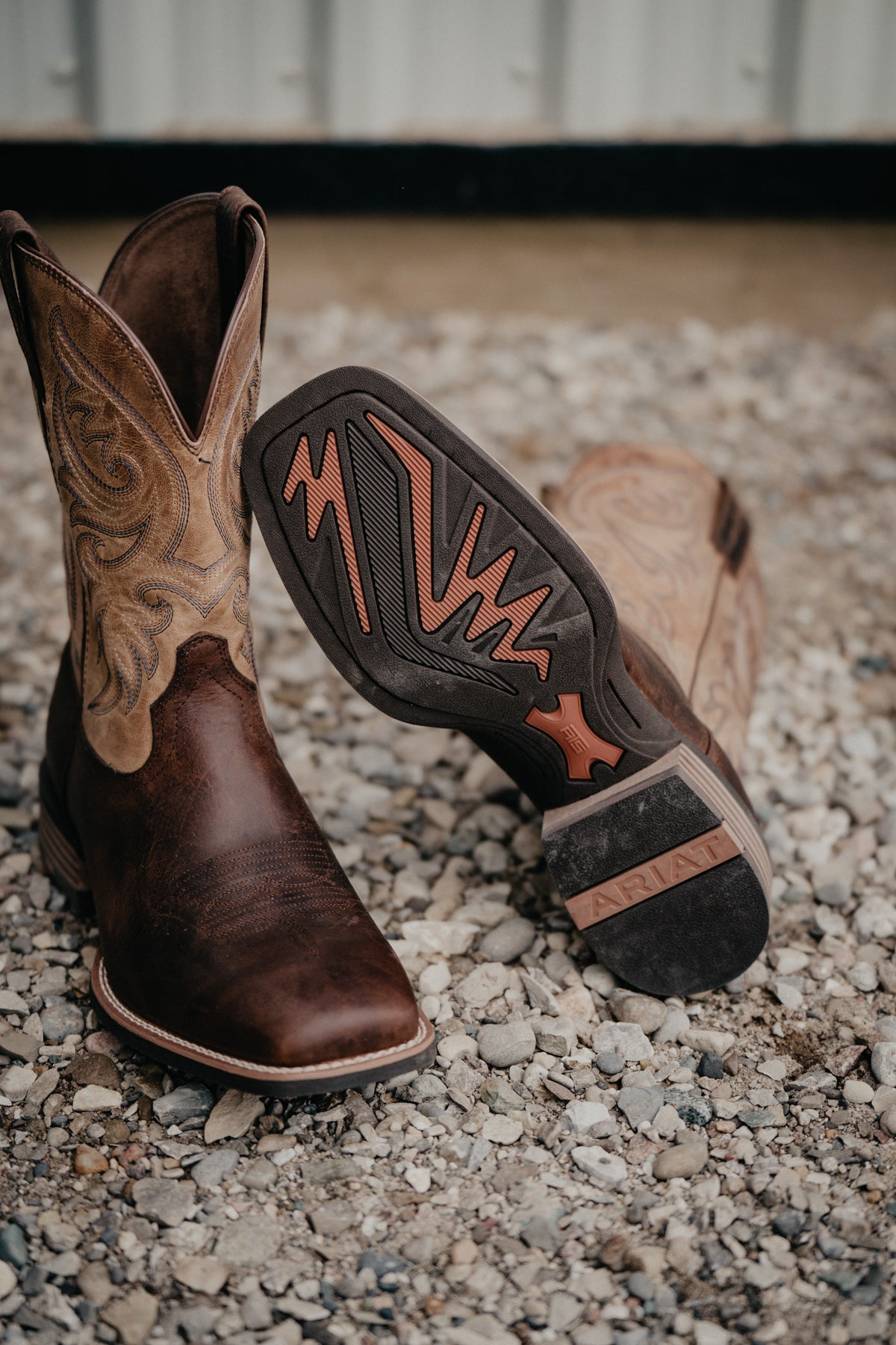 Men's 'Slingshot' Western Boot by Ariat {Bartop Brown}