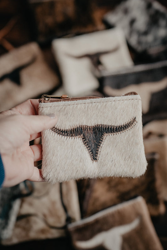 Cowhide Coin Purse *Add on Item Only*
