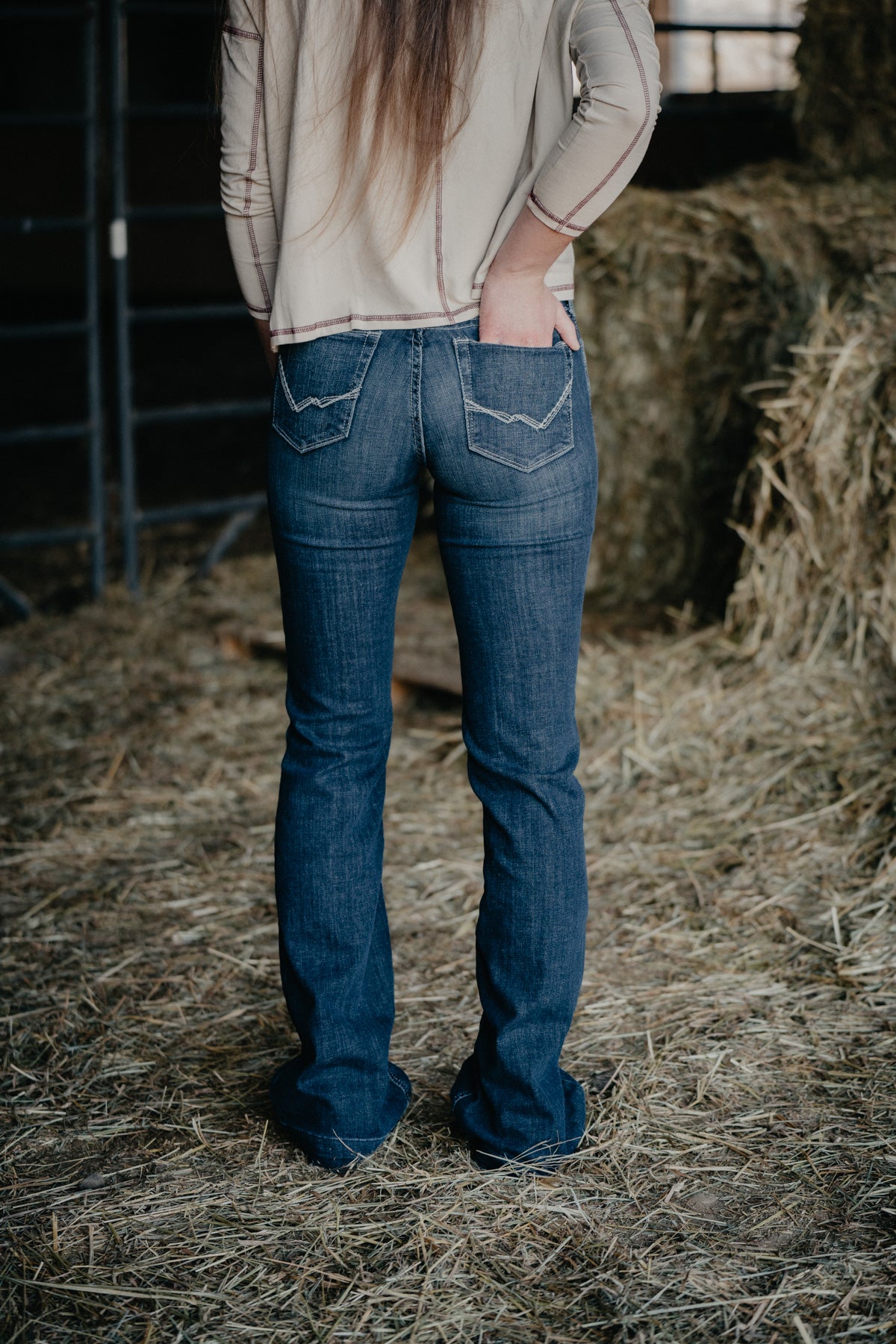 'Missouri' Mid Rise Slim Trouser Jean by Ariat