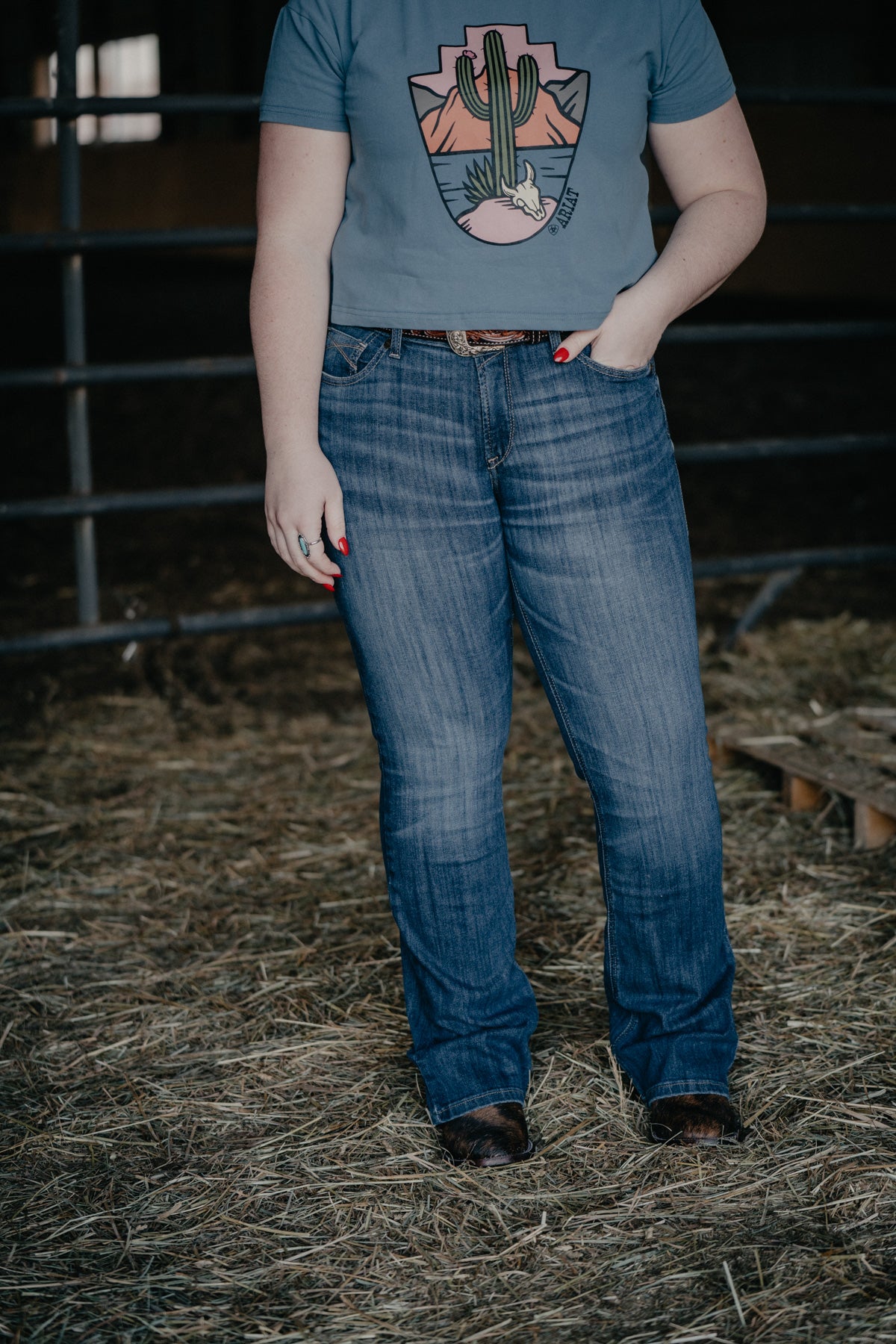 'Leila' Perfect Rise Bootcut Jean by Ariat