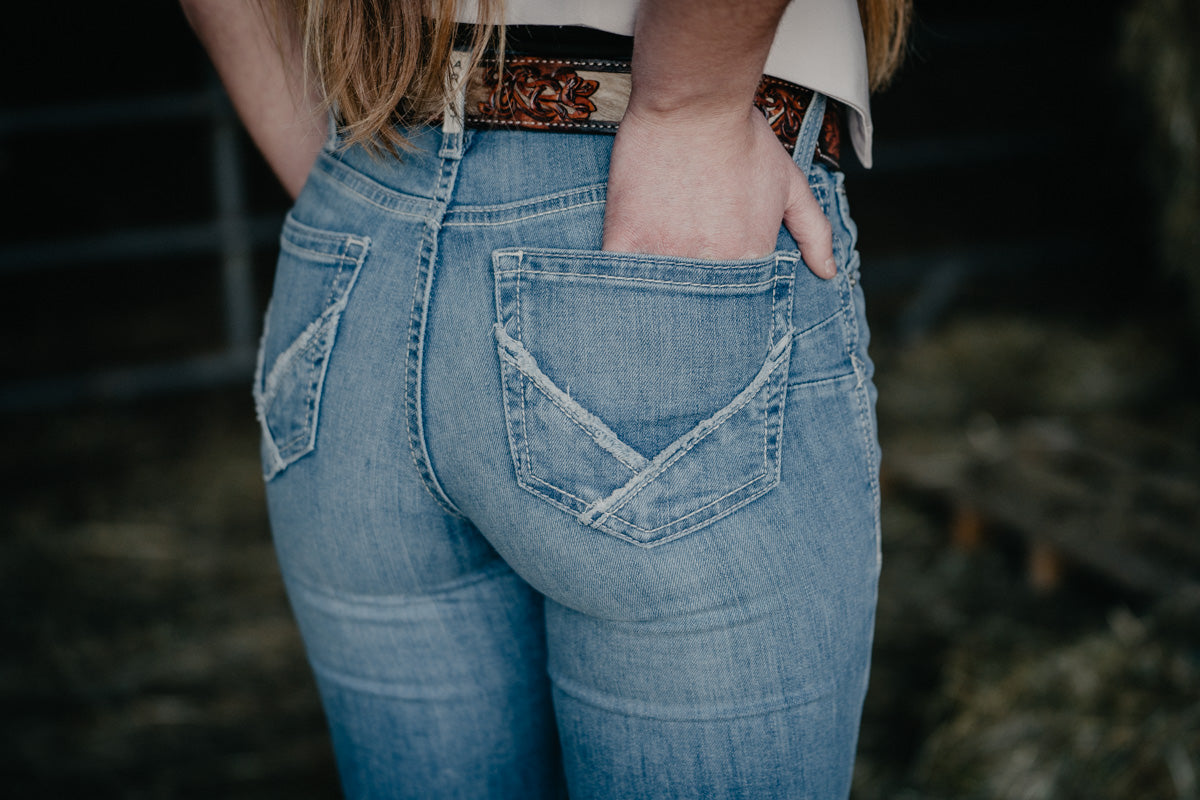'Oakland' High Rise Flare Jean by Ariat