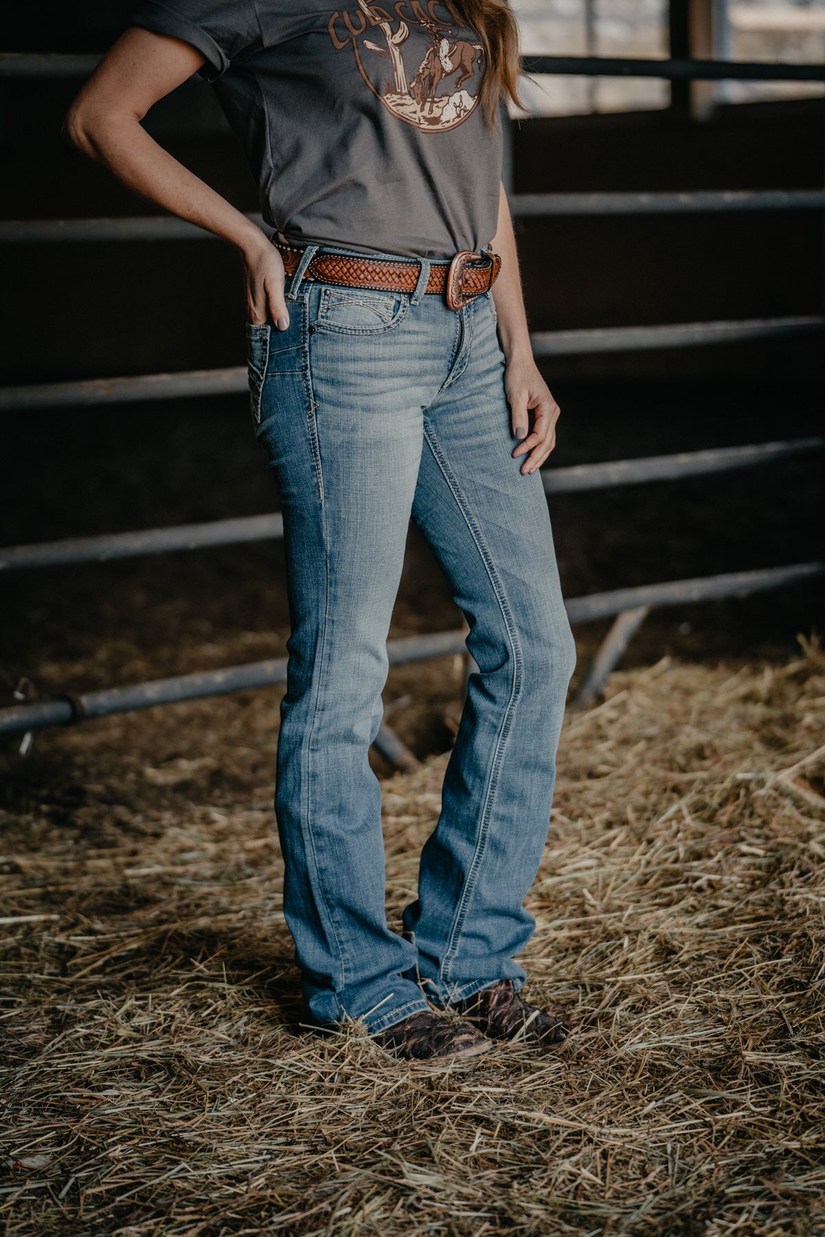 'Jayla' Perfect Rise Bootcut Jean by Ariat