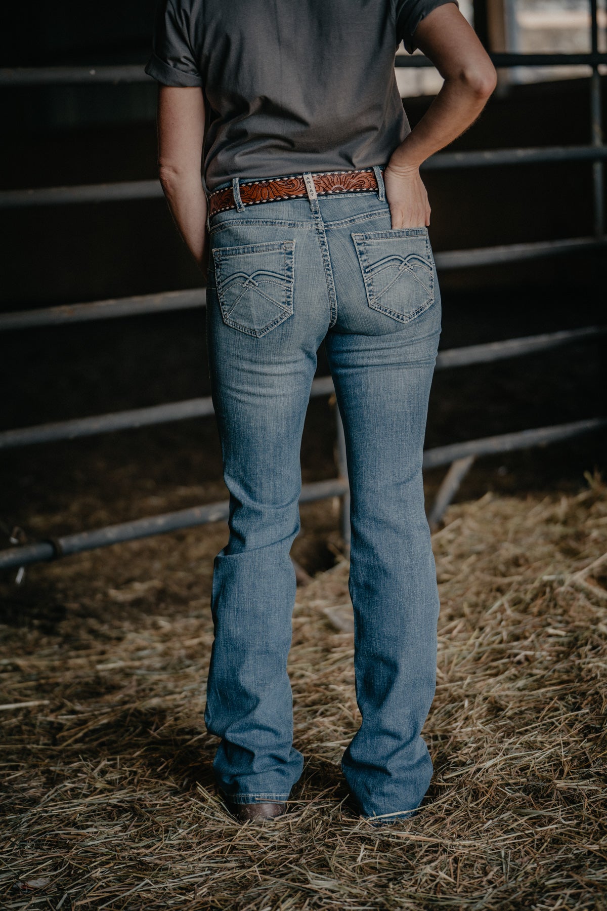 'Jayla' Perfect Rise Bootcut Jean by Ariat