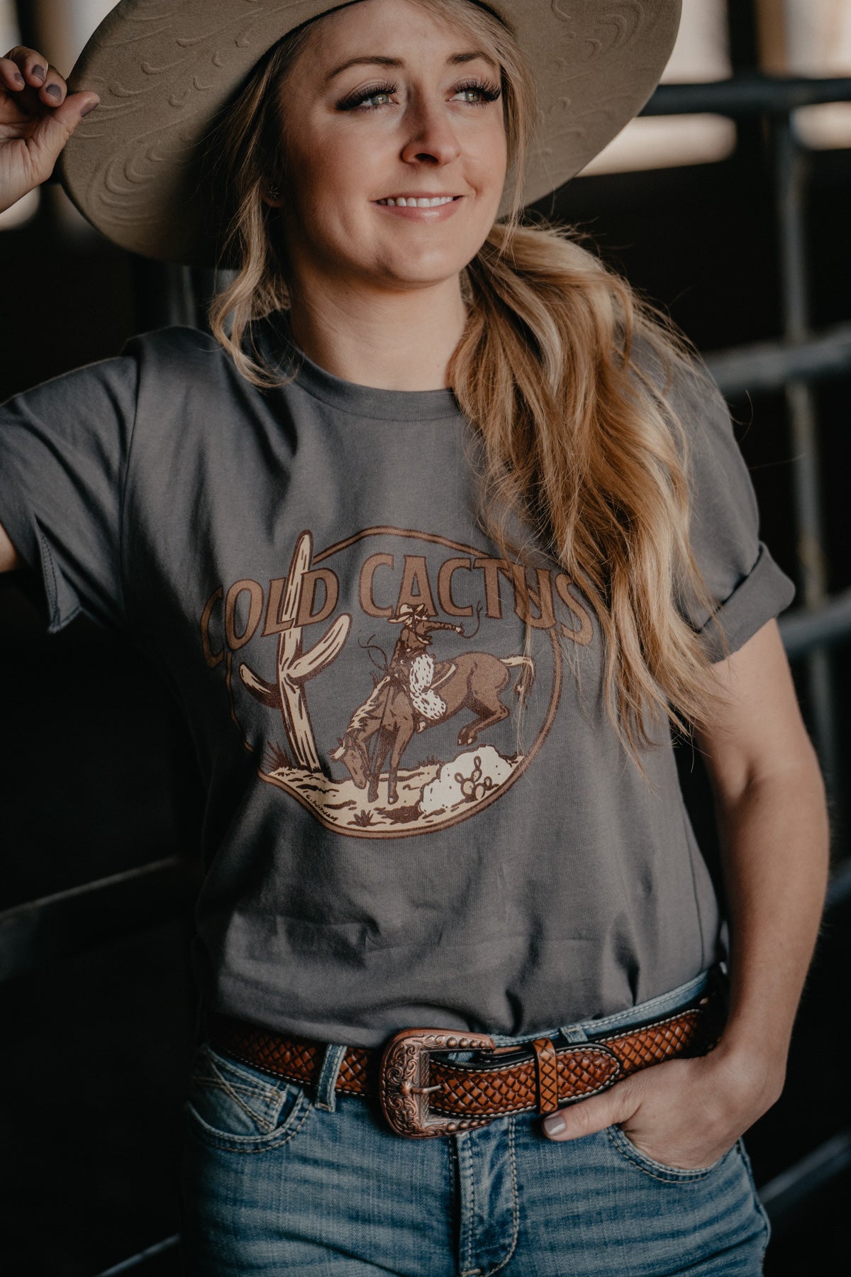 "Wild n' Wooly" CC Cowgirl Exclusive Graphic T