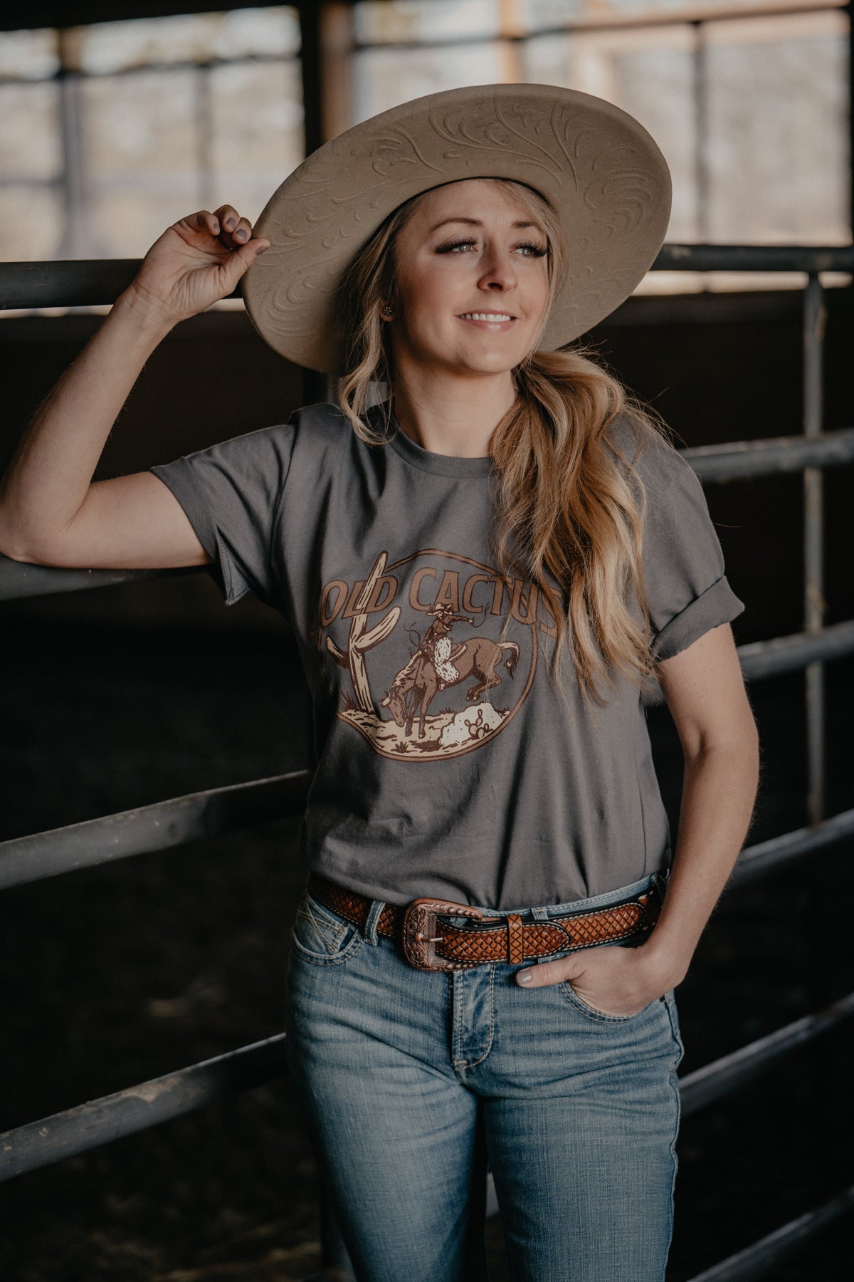 "Wild n' Wooly" CC Cowgirl Exclusive Graphic T