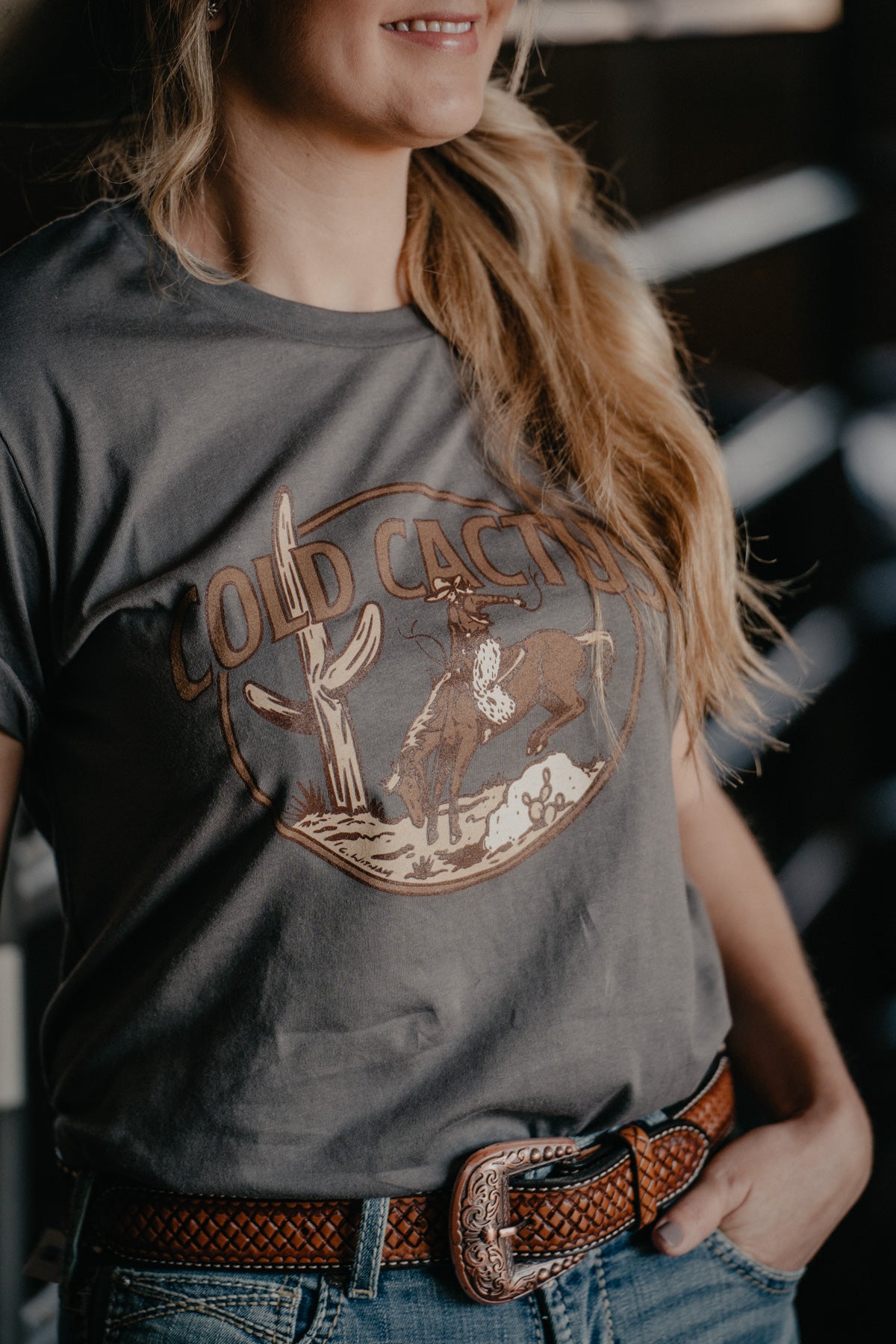 "Wild n' Wooly" CC Cowgirl Exclusive Graphic T